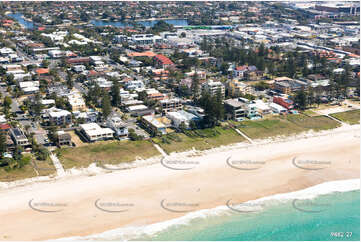 Aerial Photo Mermaid Beach QLD Aerial Photography