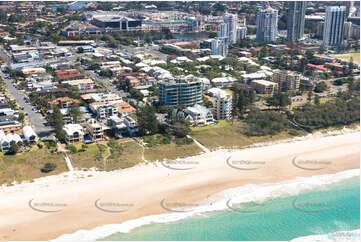 Aerial Photo Mermaid Beach QLD Aerial Photography