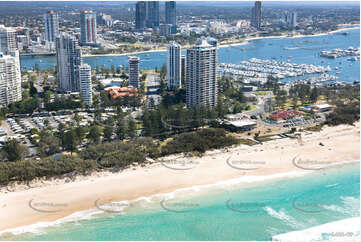 Aerial Photo Main Beach QLD Aerial Photography