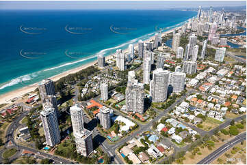 Aerial Photo Main Beach QLD Aerial Photography