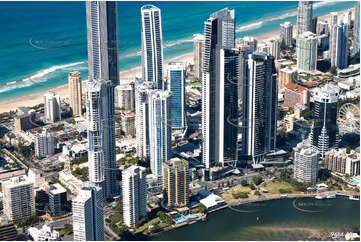 Aerial Photo Surfers Paradise QLD Aerial Photography