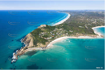 Wategos Beach & Cape Byron NSW Aerial Photography