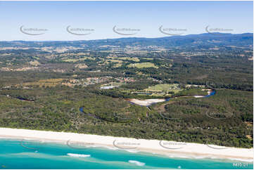Aerial Photo Brunswick Heads NSW Aerial Photography