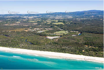 Aerial Photo Brunswick Heads NSW Aerial Photography