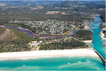 Aerial Photo Brunswick Heads NSW Aerial Photography