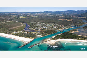 Aerial Photo Brunswick Heads NSW Aerial Photography