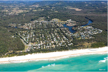 Aerial Photo South Golden Beach Aerial Photography