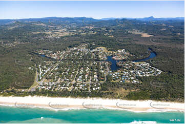 Aerial Photo South Golden Beach Aerial Photography