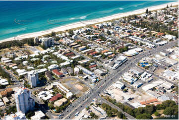 Aerial Photo Mermaid Beach QLD Aerial Photography