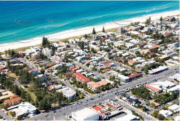 Aerial Photo Mermaid Beach QLD Aerial Photography