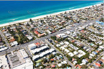 Aerial Photo Mermaid Beach QLD Aerial Photography