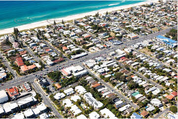 Aerial Photo Mermaid Beach QLD Aerial Photography