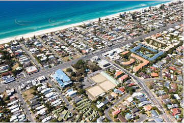 Aerial Photo Mermaid Beach QLD Aerial Photography