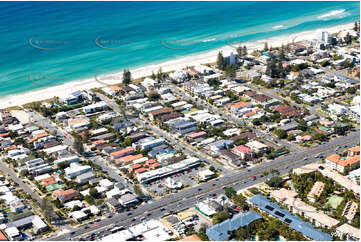Aerial Photo Mermaid Beach QLD Aerial Photography