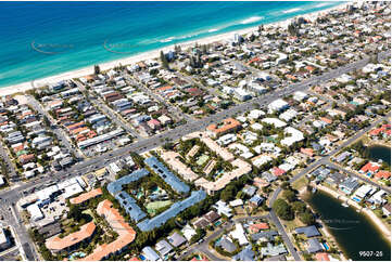 Aerial Photo Mermaid Beach QLD Aerial Photography