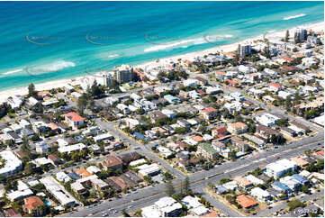 Aerial Photo Mermaid Beach QLD Aerial Photography