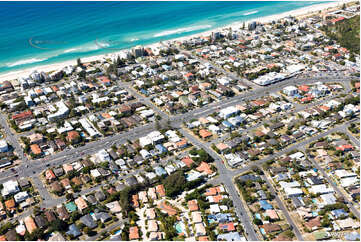 Aerial Photo Mermaid Beach QLD Aerial Photography