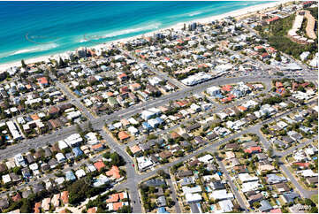 Aerial Photo Mermaid Beach QLD Aerial Photography