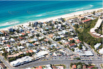 Aerial Photo Mermaid Beach QLD Aerial Photography