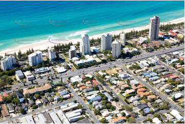 Aerial Photo Burleigh Heads QLD Aerial Photography