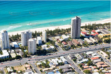 Aerial Photo Burleigh Heads QLD Aerial Photography