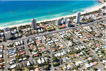 Aerial Photo Burleigh Heads QLD Aerial Photography