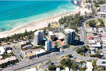 Aerial Photo Burleigh Heads QLD Aerial Photography