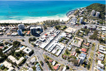 Aerial Photo Burleigh Heads QLD Aerial Photography