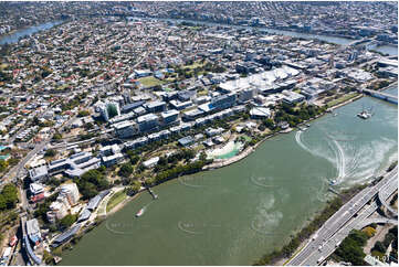 Aerial Photo South Brisbane QLD Aerial Photography