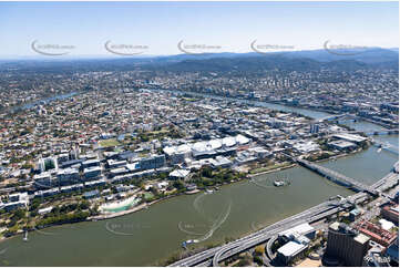 Aerial Photo South Brisbane QLD Aerial Photography