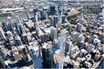 Aerial Photo Brisbane CBD QLD Aerial Photography
