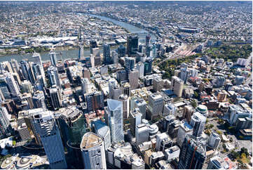 Aerial Photo Brisbane CBD QLD Aerial Photography