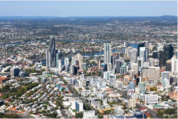 Aerial Photo Brisbane CBD QLD Aerial Photography