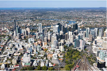 Aerial Photo Brisbane CBD QLD Aerial Photography