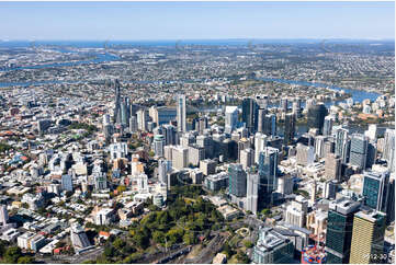 Aerial Photo Brisbane CBD QLD Aerial Photography