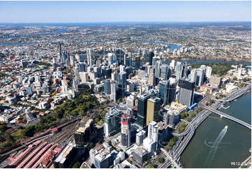 Aerial Photo Brisbane CBD QLD Aerial Photography