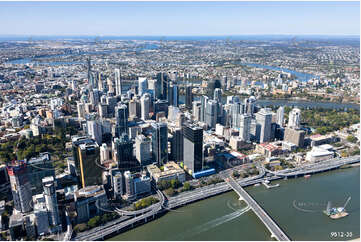 Aerial Photo Brisbane CBD QLD Aerial Photography