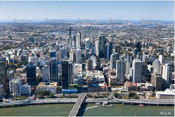 Aerial Photo Brisbane CBD QLD Aerial Photography