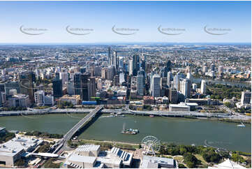 Aerial Photo Brisbane CBD QLD Aerial Photography