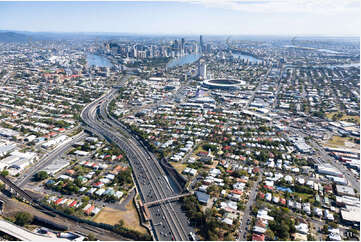 Aerial Photo Woolloongabba QLD Aerial Photography