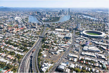 Aerial Photo Woolloongabba QLD Aerial Photography