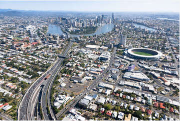 Aerial Photo Woolloongabba QLD Aerial Photography