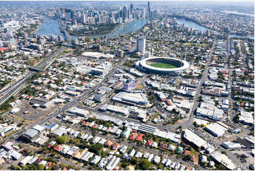 Aerial Photo Woolloongabba QLD Aerial Photography