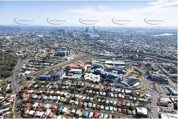 Aerial Photo The PA Hospital Woolloongabba QLD Aerial Photography