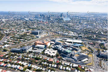 Aerial Photo The PA Hospital Woolloongabba QLD Aerial Photography