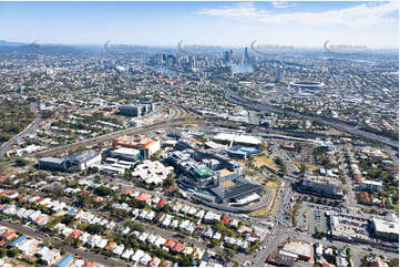 Aerial Photo The PA Hospital Woolloongabba QLD Aerial Photography