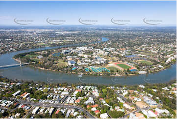 Aerial Photo Highgate Hill QLD Aerial Photography