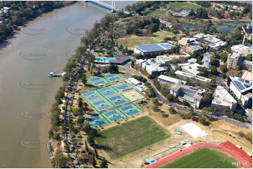 Aerial Photo University of QLD St Lucia QLD Aerial Photography