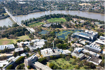 Aerial Photo University of QLD St Lucia QLD Aerial Photography