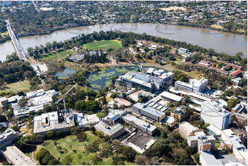 Aerial Photo University of QLD St Lucia QLD Aerial Photography